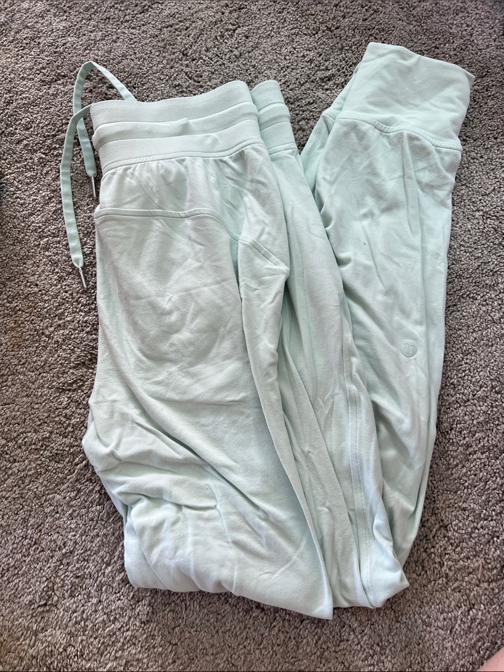 lululemon athletica Mint Green Track Joggers